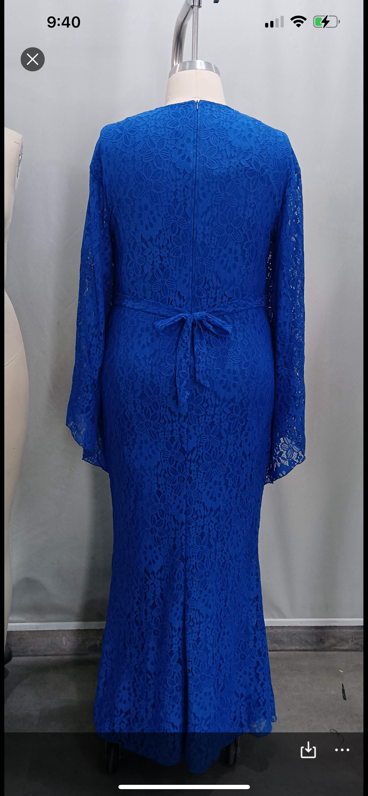 Aaliyah Lace Maxi Dress