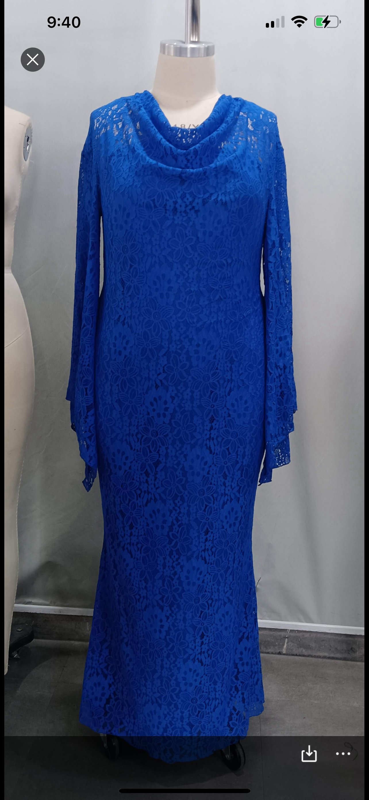 Aaliyah Lace Maxi Dress